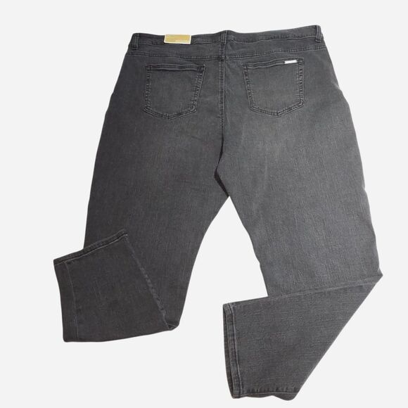 Michael‎ Kors Selma High Rise Ankle Length Skinny Jeans Charcoal 22W - Picture 4 of 12